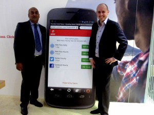  N Rajaram, Chief Marketing Officer for Consumer Business, Bharti Airtel and Andreas Thome, Executive Vice President, Sales & Marketing, Opera Software launch India’s first ‘Opera Web Pass’ during Mobile World Congress