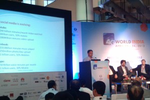 RIL's Anuj Jain discussing the Data Explosion & LTE Backhaul Options at 4G World India.