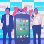 From left to Right Dr. James Ho (Senior Director, Mobile Devices, Mozilla Corporation) and Mr. Prashant Bindal (CEO, Spice Mobility Limited)